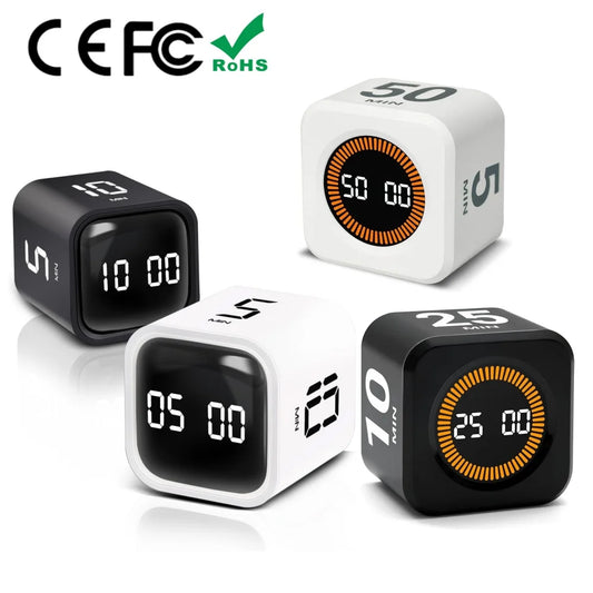 Kitchen Pomodoro Digital Timer Useful Gadgets Accessories Chronometer School Stationery Stopwatch Alarm Clock Study Children