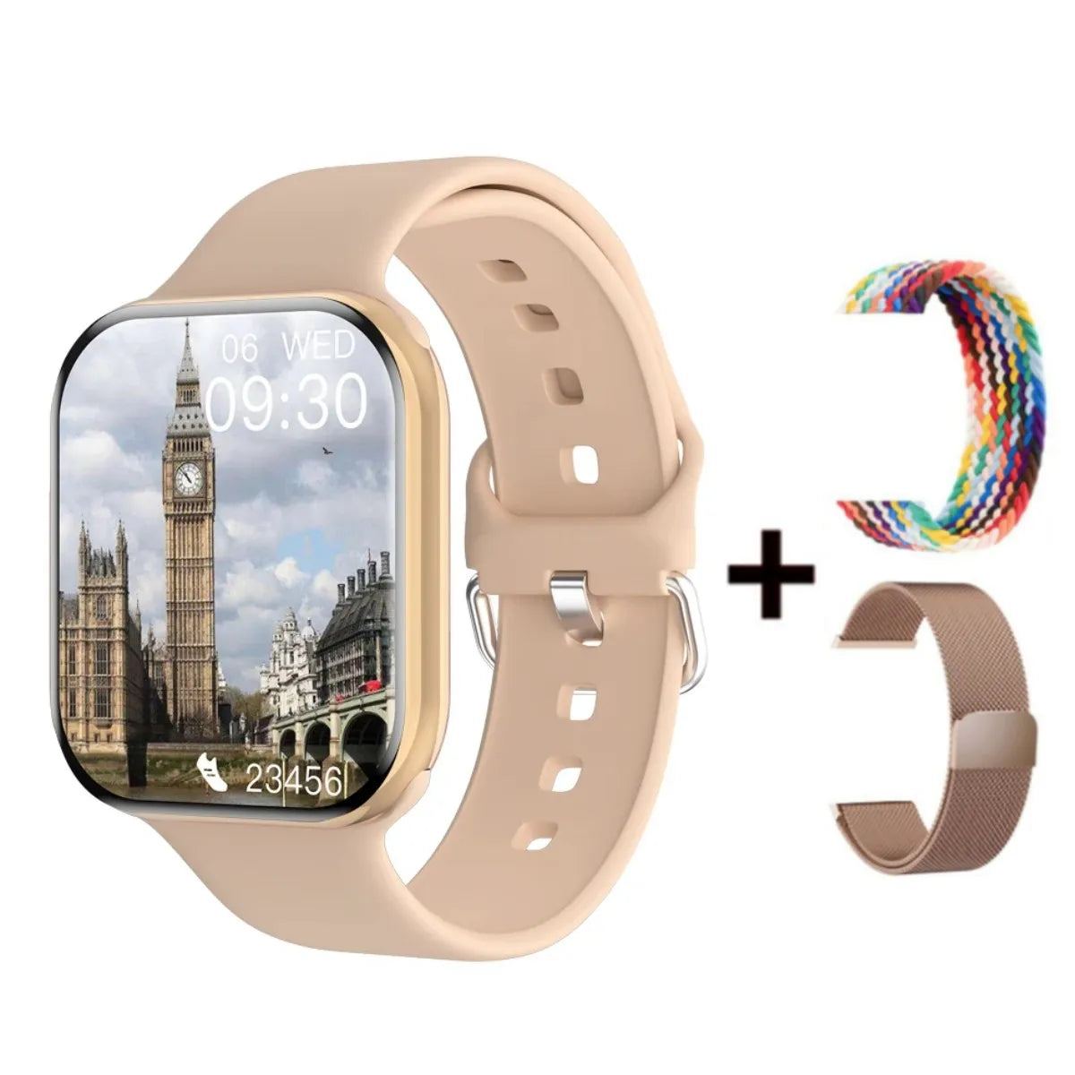 2025 New for Apple GPS Watch 10 Smart Watch Men HD AMOLED Memory Music 3D Surround Bluetooth Call Waterproof Smartwatch Woman