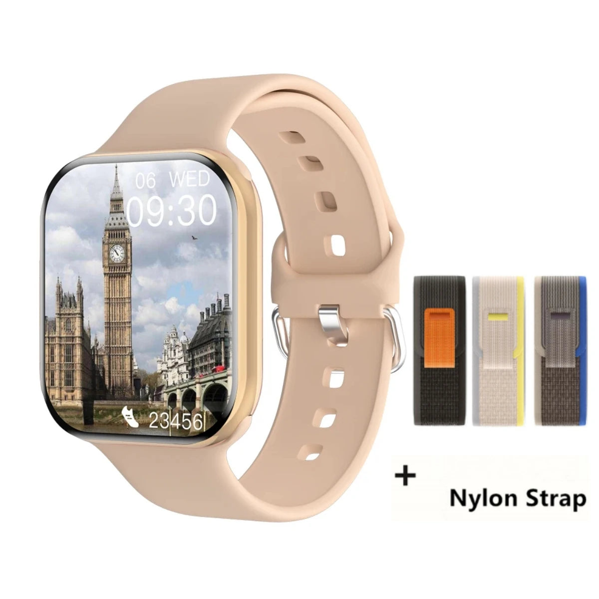 2025 New for Apple GPS Watch 10 Smart Watch Men HD AMOLED Memory Music 3D Surround Bluetooth Call Waterproof Smartwatch Woman