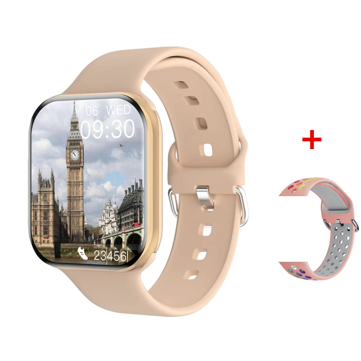 2025 New for Apple GPS Watch 10 Smart Watch Men HD AMOLED Memory Music 3D Surround Bluetooth Call Waterproof Smartwatch Woman