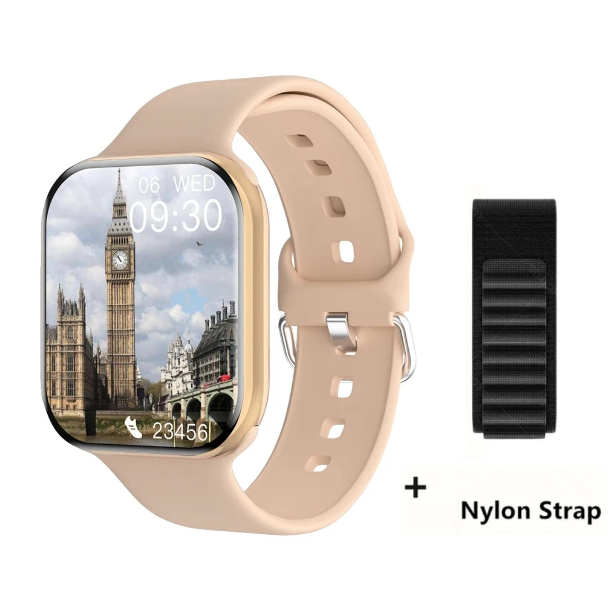 2025 New for Apple GPS Watch 10 Smart Watch Men HD AMOLED Memory Music 3D Surround Bluetooth Call Waterproof Smartwatch Woman