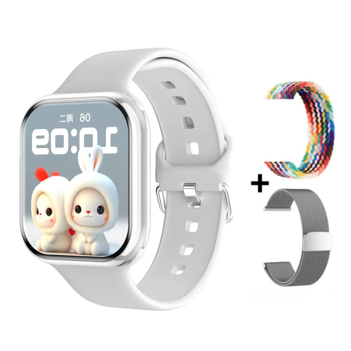2025 New for Apple GPS Watch 10 Smart Watch Men HD AMOLED Memory Music 3D Surround Bluetooth Call Waterproof Smartwatch Woman