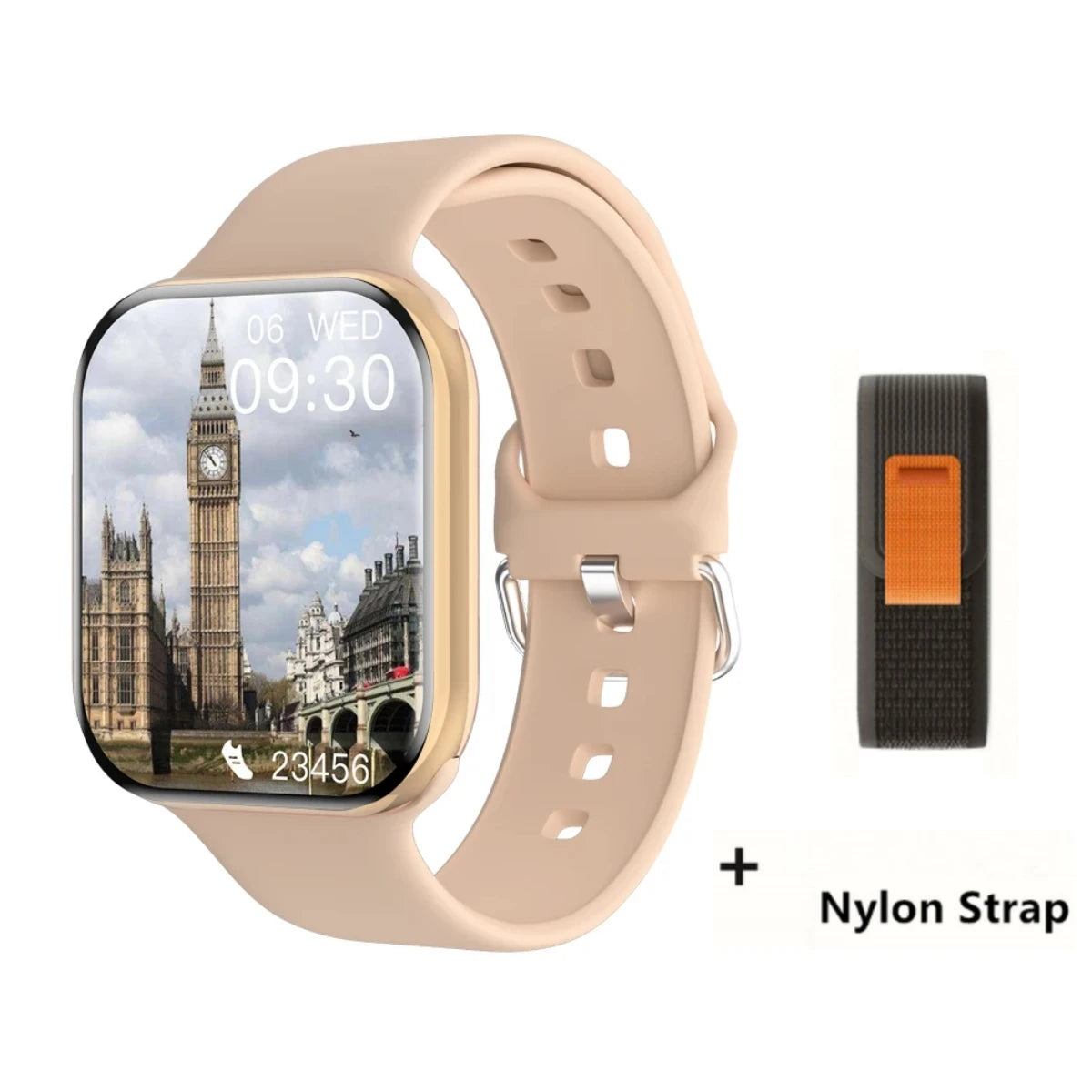 2025 New for Apple GPS Watch 10 Smart Watch Men HD AMOLED Memory Music 3D Surround Bluetooth Call Waterproof Smartwatch Woman