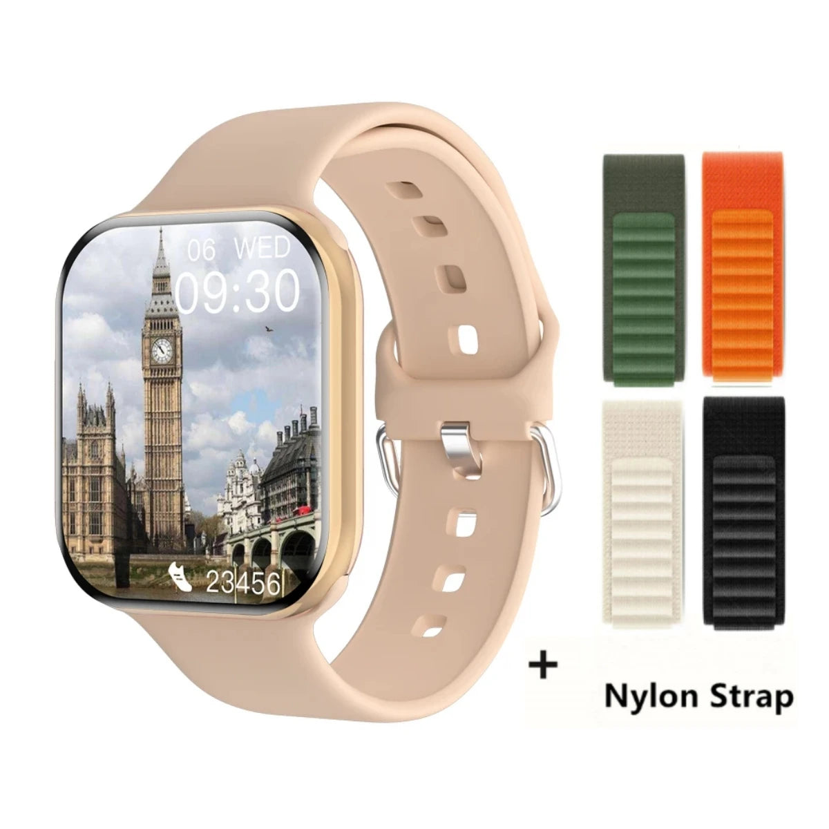 2025 New for Apple GPS Watch 10 Smart Watch Men HD AMOLED Memory Music 3D Surround Bluetooth Call Waterproof Smartwatch Woman